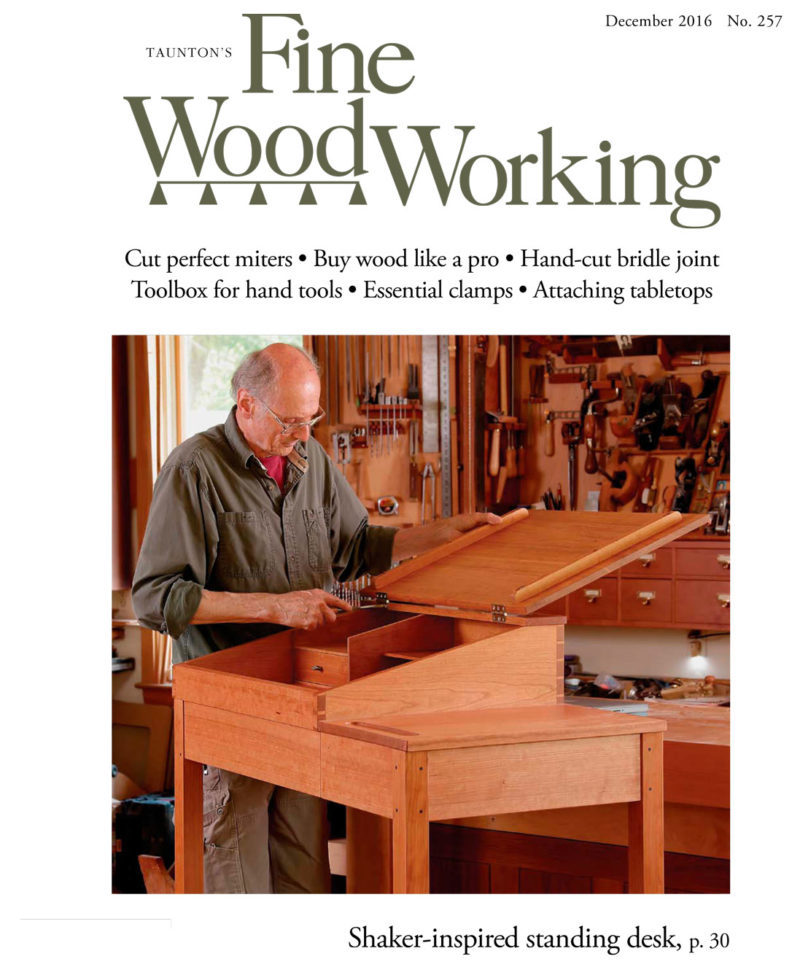 Fine-Woodworking November 01, 2016 Issue Cover