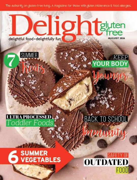 Delight Gluten Free August 01, 2026 Issue Cover