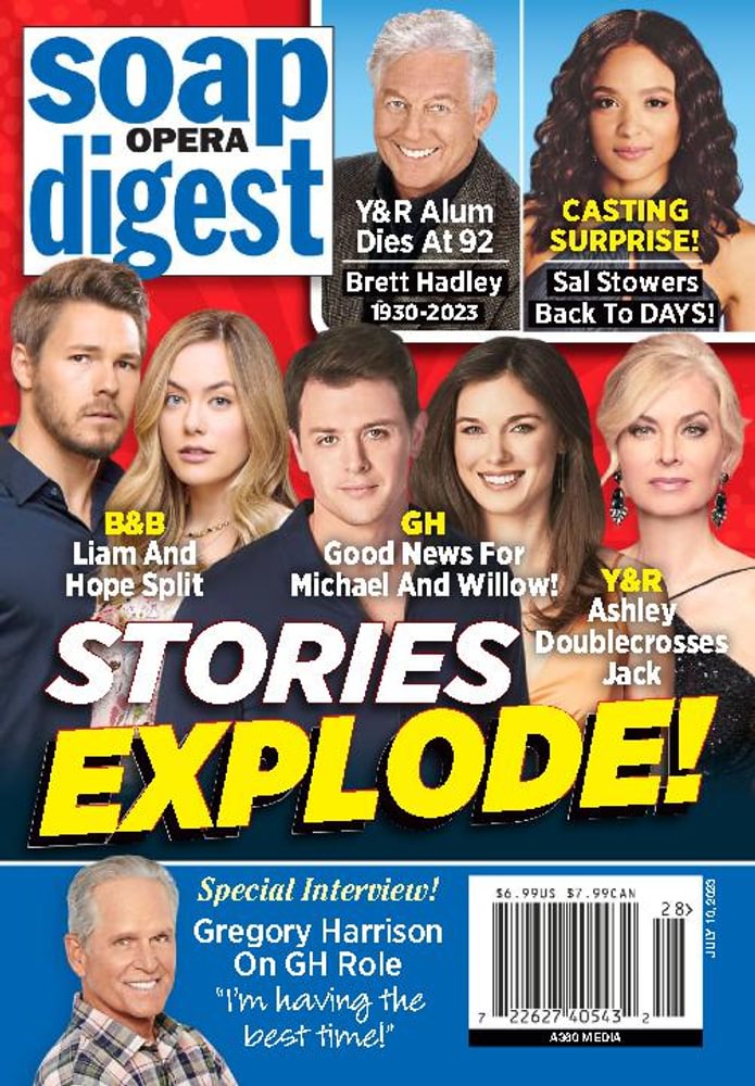 Soap-Opera-Digest July 10, 2023 Issue Cover