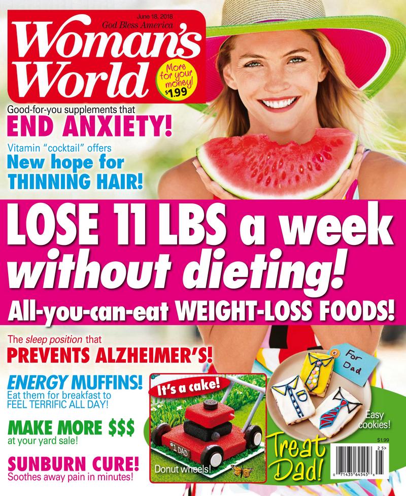 Womans-World June 18, 2018 Issue Cover