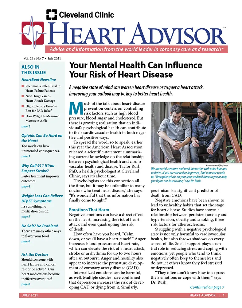 Heart-Advisor July 01, 2021 Issue Cover