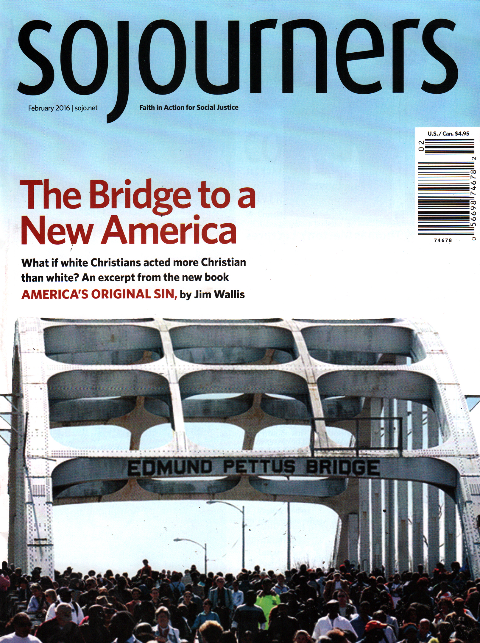 Sojourners February 01, 2016 Issue Cover