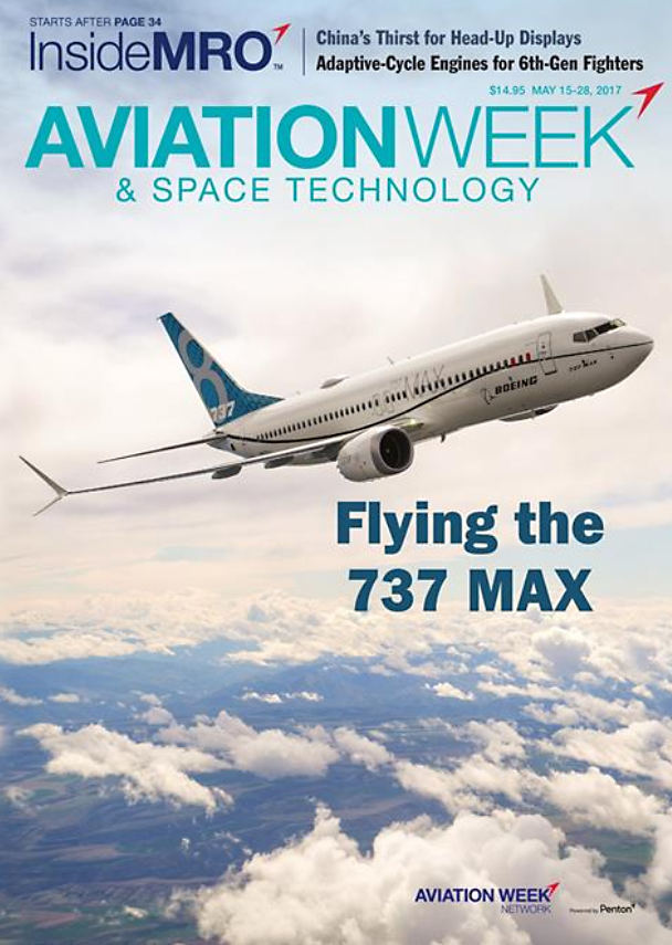 Aviation-Week-and-Space-Technology May 15, 2017 Issue Cover