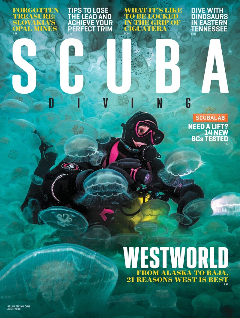 Scuba-Diving June 01, 2018 Issue Cover