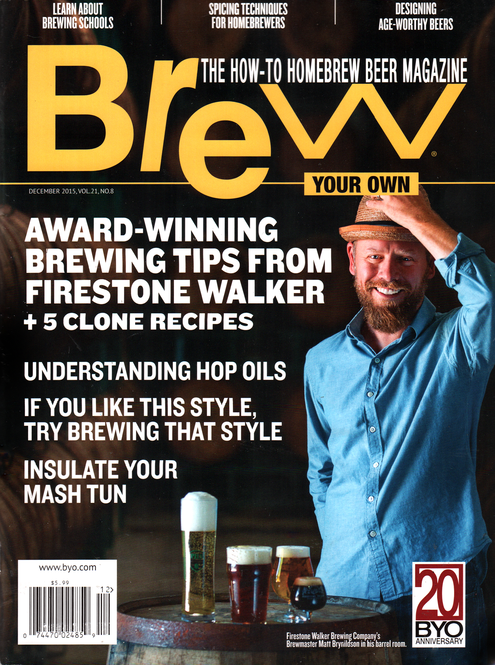 Brew-Your-Own December 01, 2015 Issue Cover