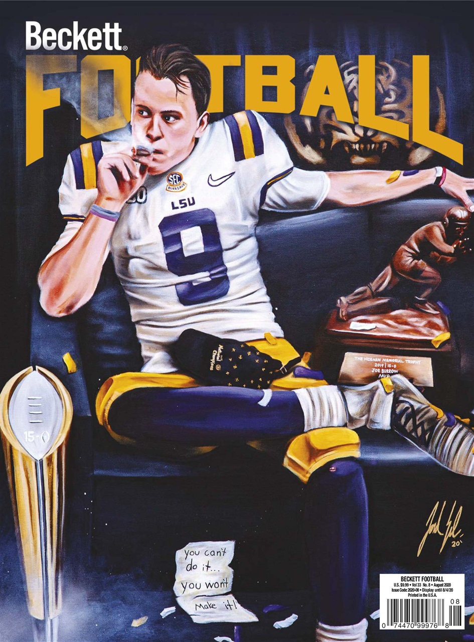 Beckett-Football August 01, 2020 Issue Cover