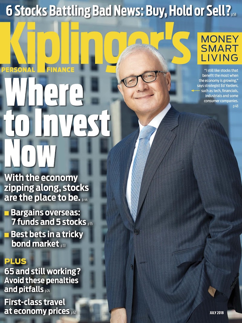 Kiplingers-Personal-Finance July 01, 2018 Issue Cover