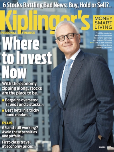Kiplinger's Personal Finance July 01, 2018 Issue Cover