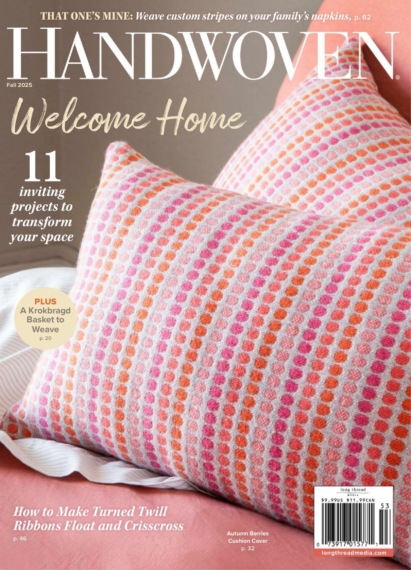 Handwoven September 01, 2025 Issue Cover
