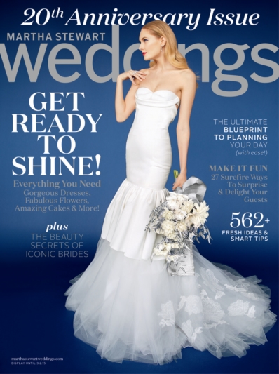 Martha Stewart Weddings December 01, 2014 Issue Cover