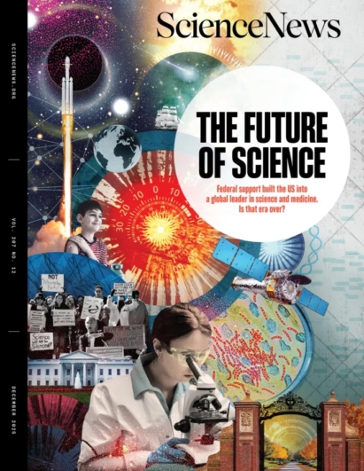 Science News December 01, 2025 Issue Cover