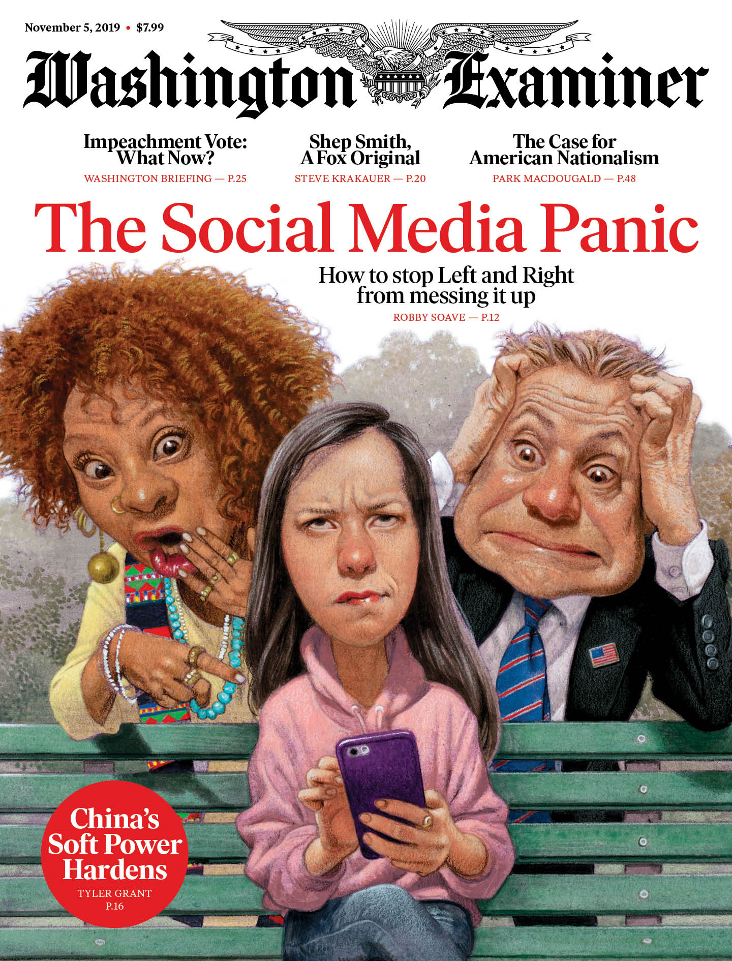 Washington-Examiner November 05, 2019 Issue Cover