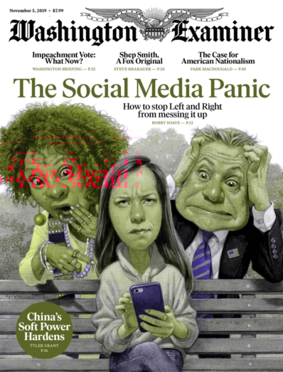 Washington Examiner November 05, 2019 Issue Cover