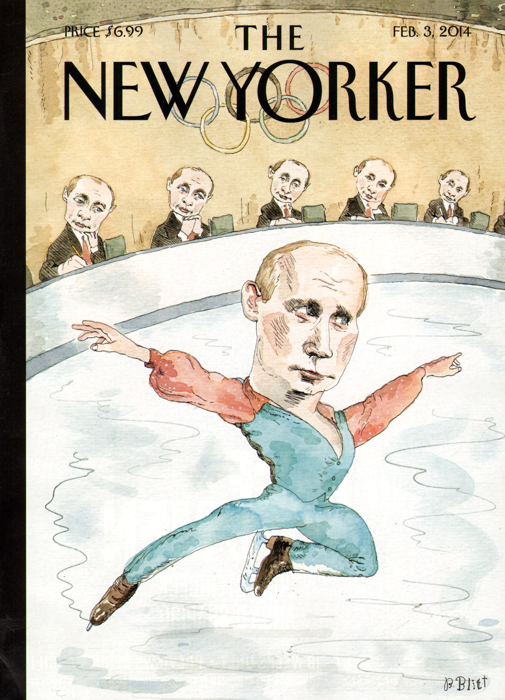 The-New-Yorker February 03, 2014 Issue Cover