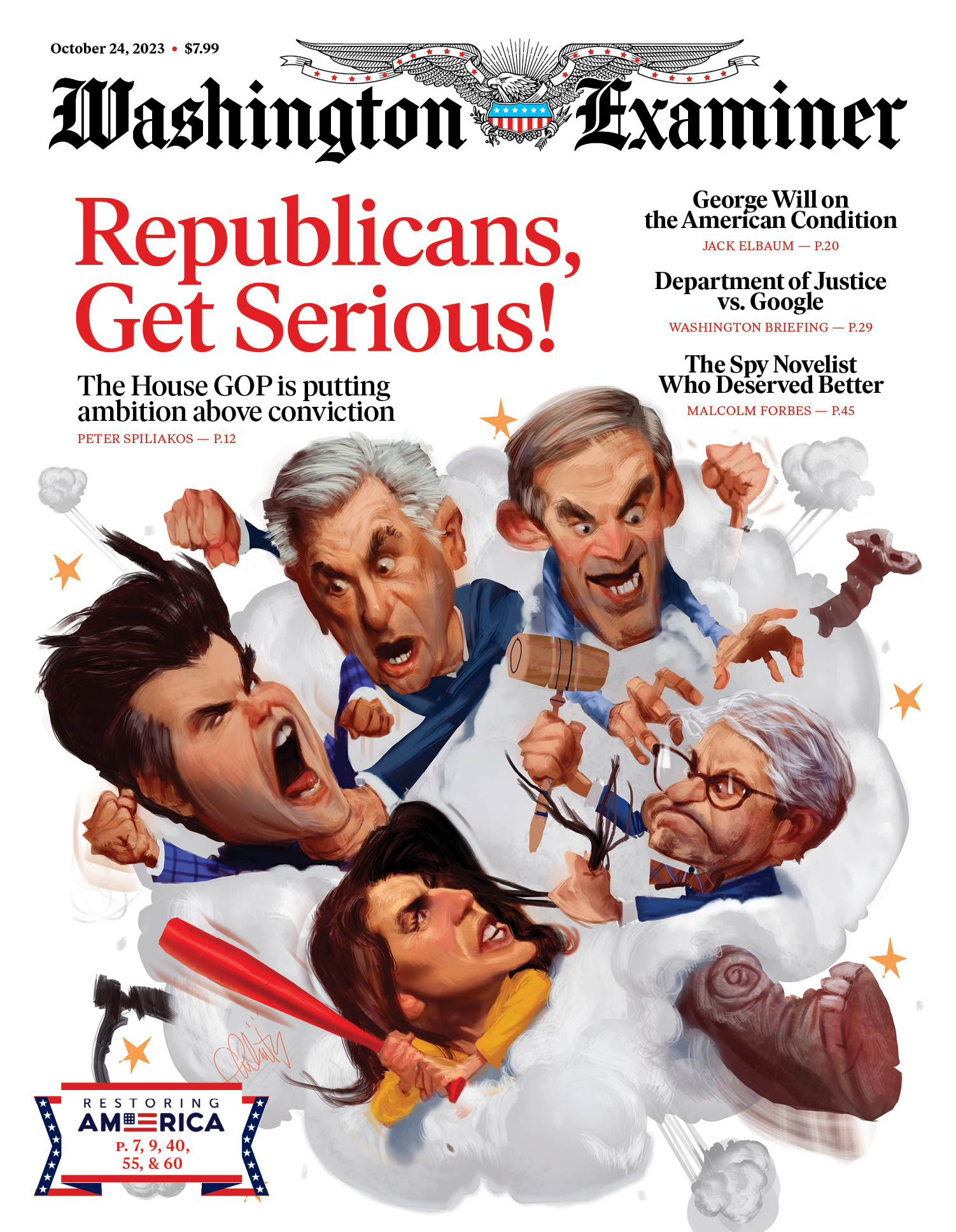 Washington-Examiner October 24, 2023 Issue Cover