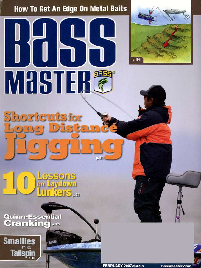Bassmaster February 01, 2007 Issue Cover