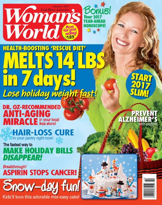Womans-World January 09, 2017 Issue Cover