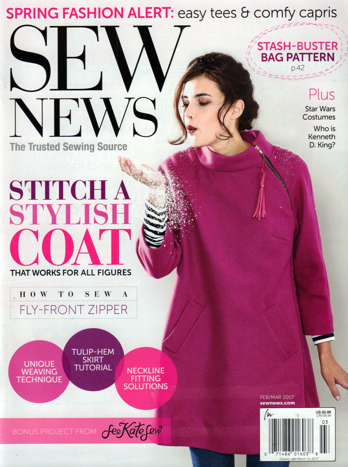 Sew-News February 01, 2017 Issue Cover