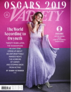 Variety February 19, 2019 Issue Cover