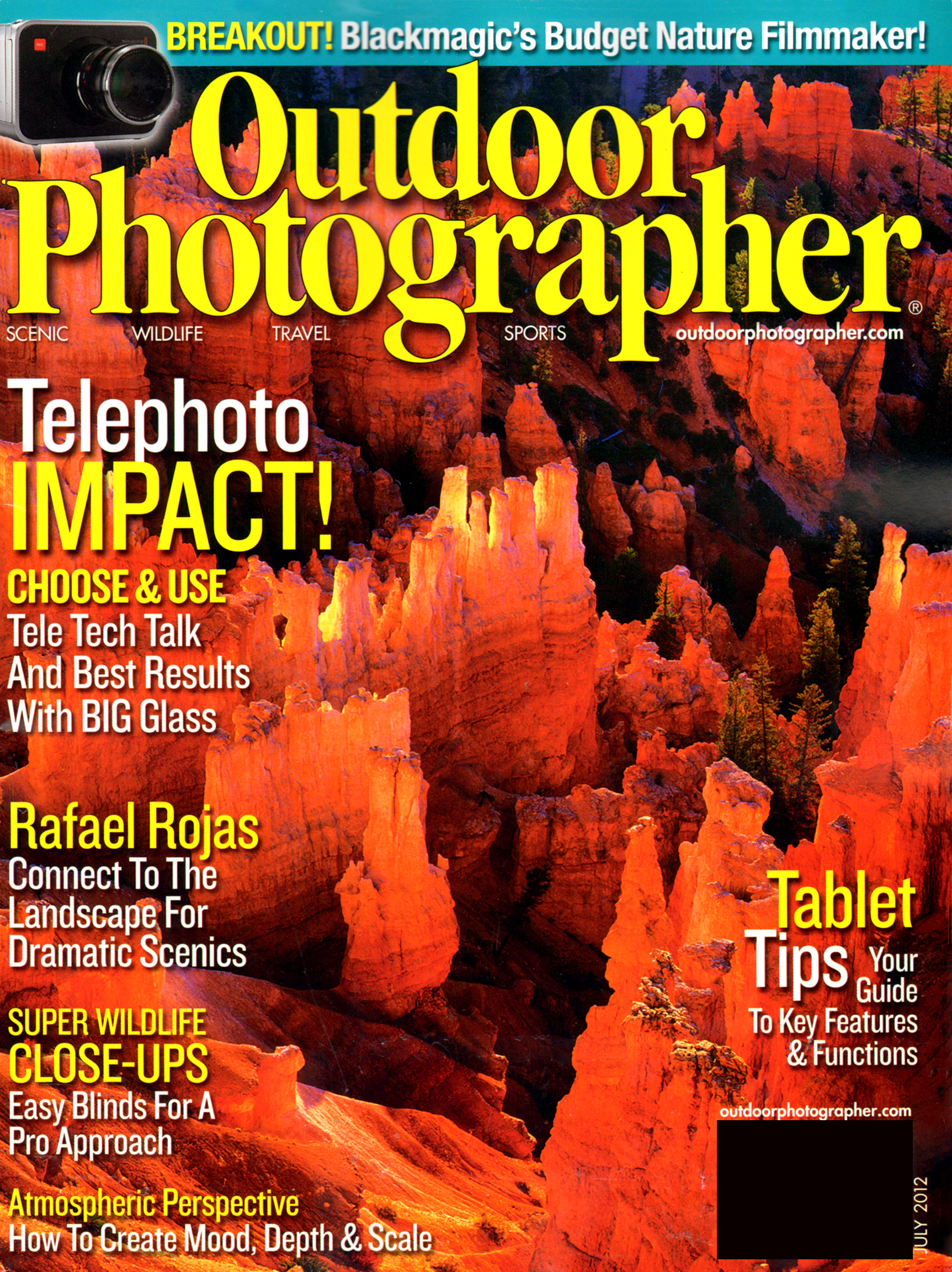 outdoor-photographer July 01, 2012 Issue Cover
