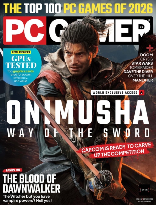 PC Gamer (US Edition) November 01, 2026 Issue Cover