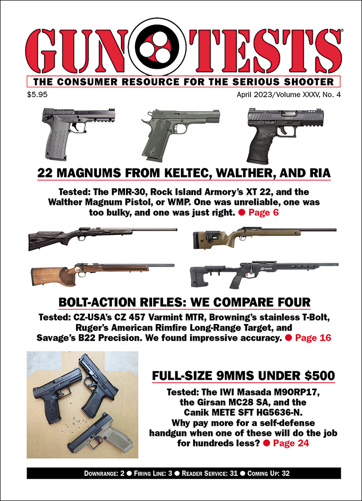 Gun-Tests April 01, 2023 Issue Cover