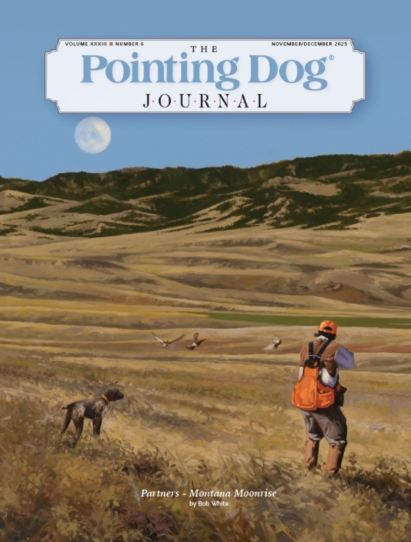 The Pointing Dog Journal November 01, 2025 Issue Cover