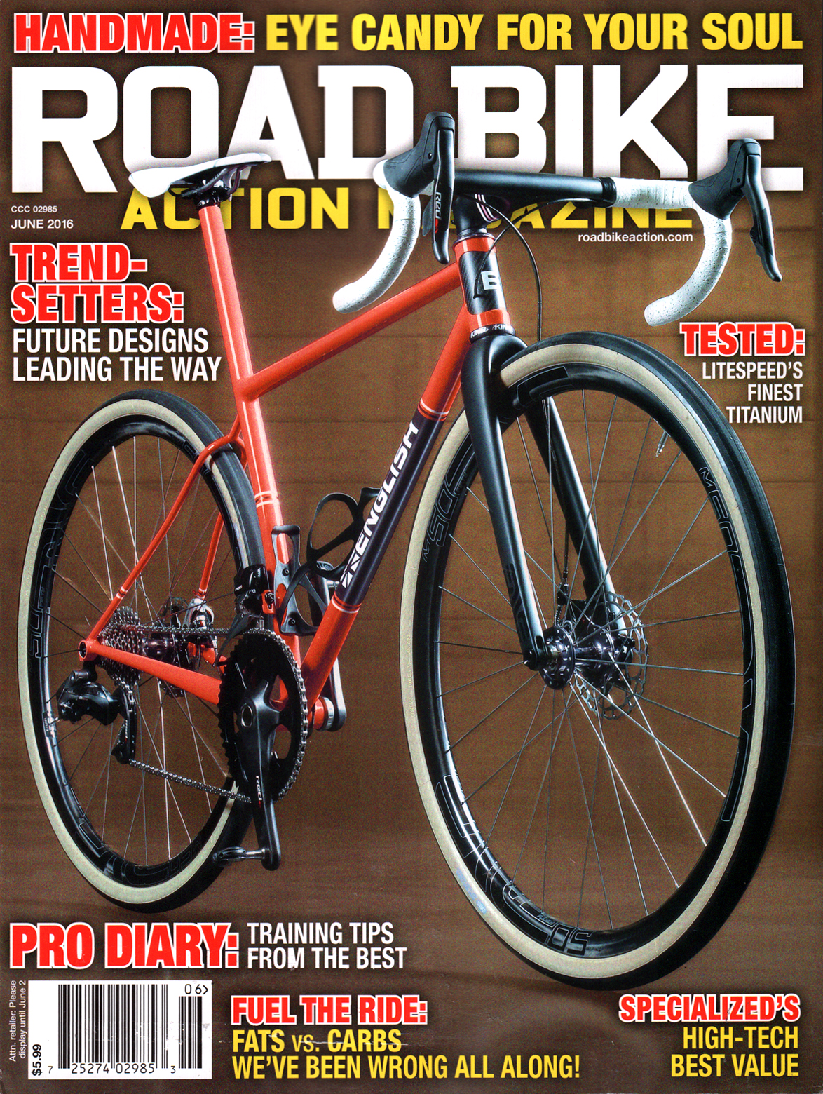 Road-Bike-Action June 01, 2016 Issue Cover