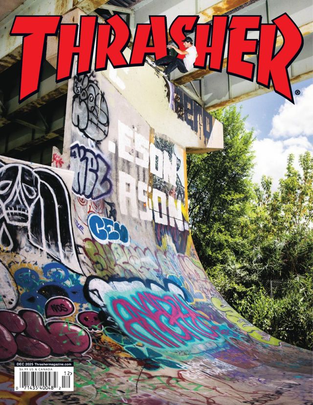 Thrasher December 01, 2025 Issue Cover