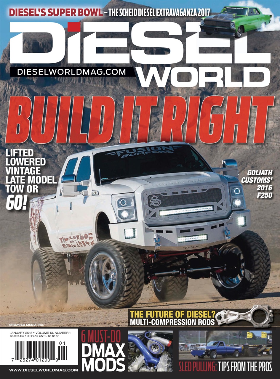 Diesel-World January 01, 2018 Issue Cover