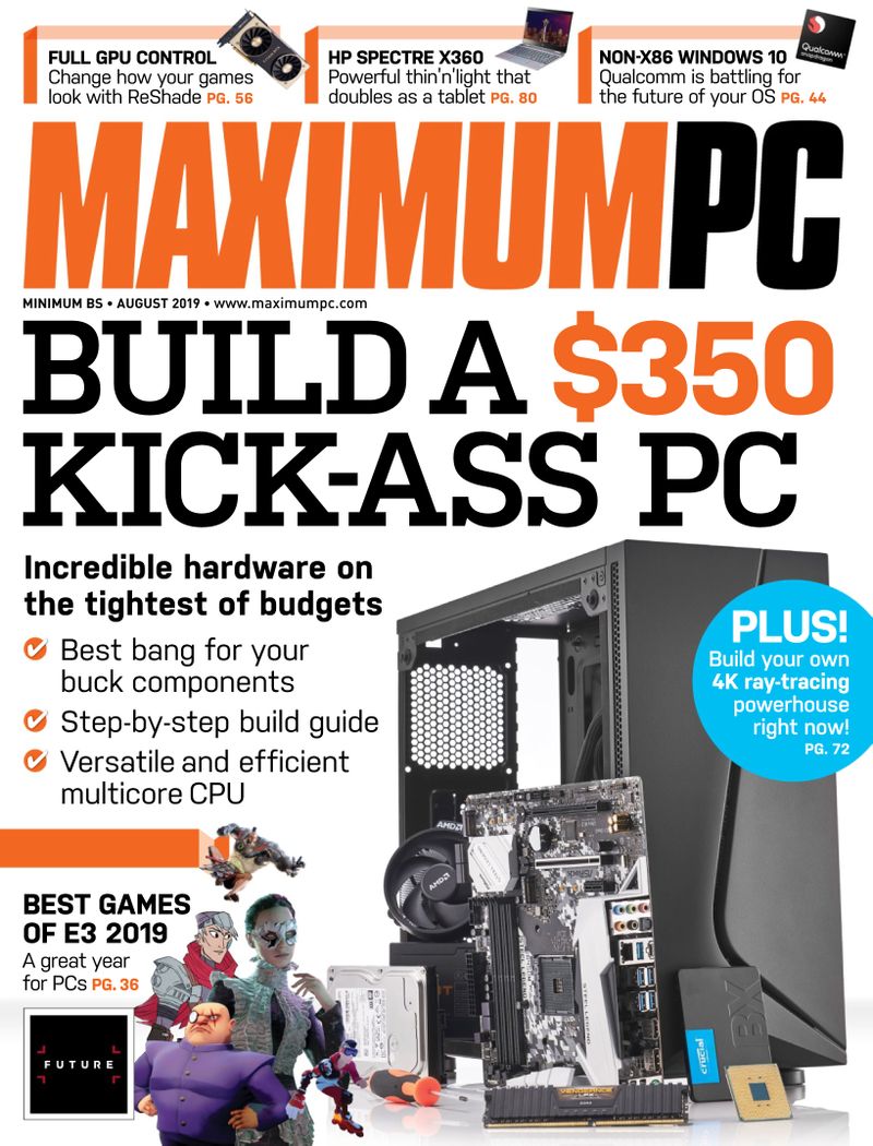 Maximum-PC August 01, 2019 Issue Cover