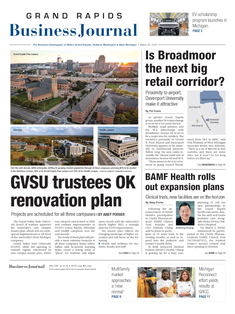 Grand-Rapids-Business March 20, 2023 Issue Cover