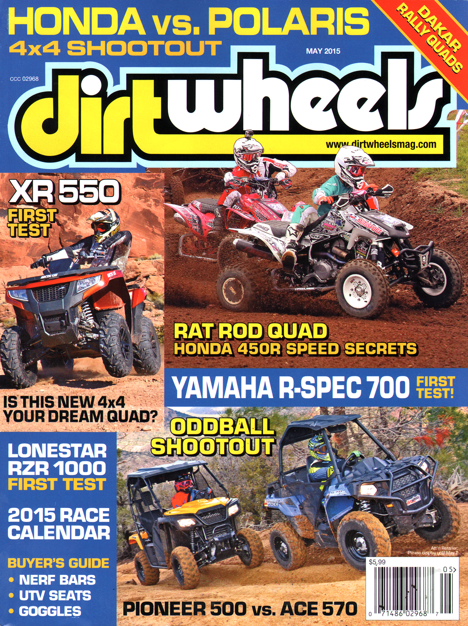 Dirt-Wheels May 01, 2015 Issue Cover