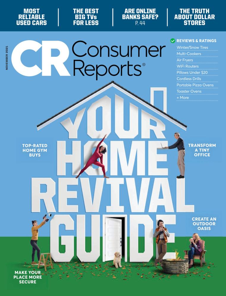 Consumer-Reports November 01, 2021 Issue Cover