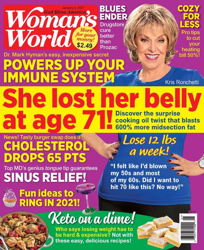 Womans-World January 04, 2021 Issue Cover