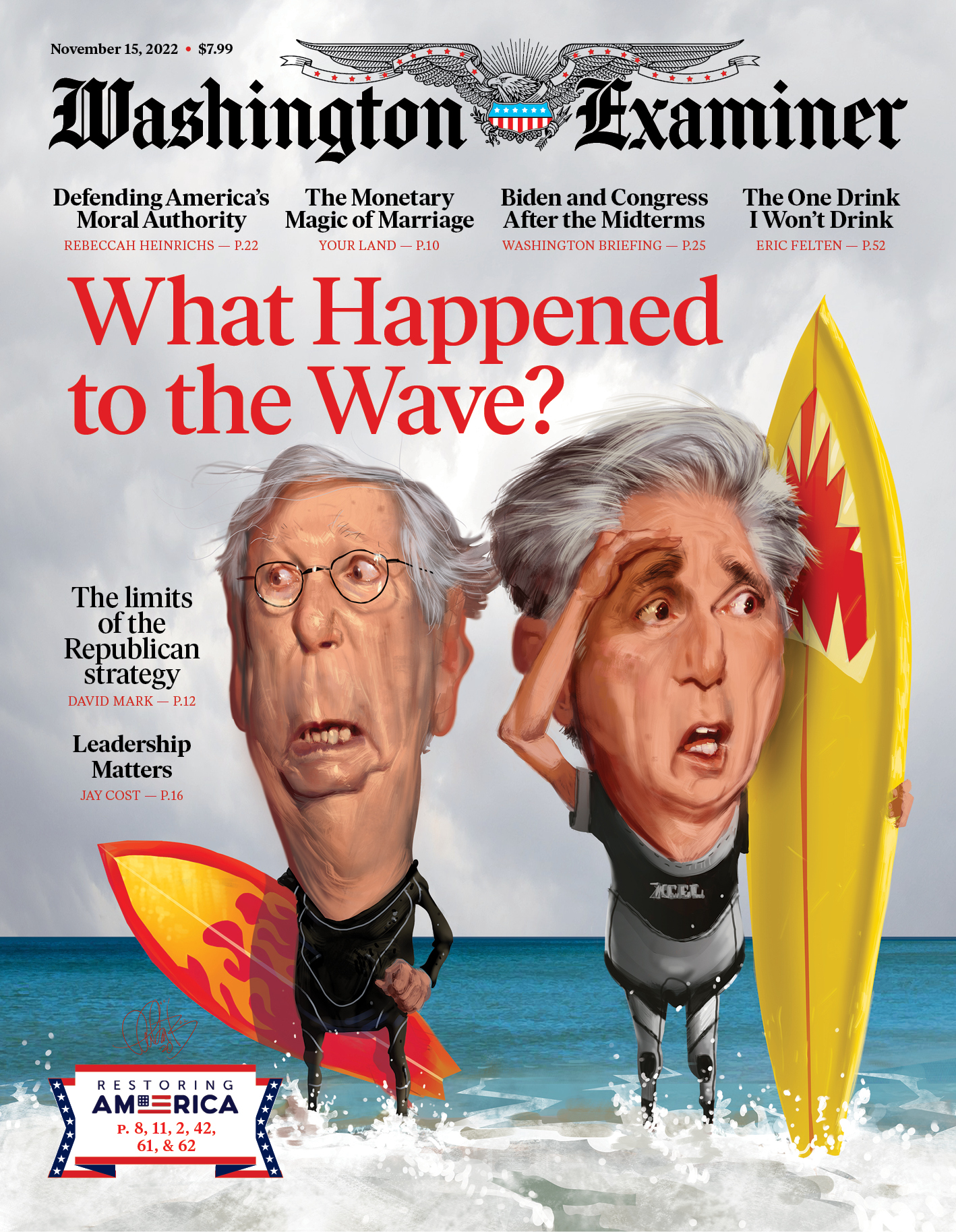 Washington-Examiner November 15, 2022 Issue Cover