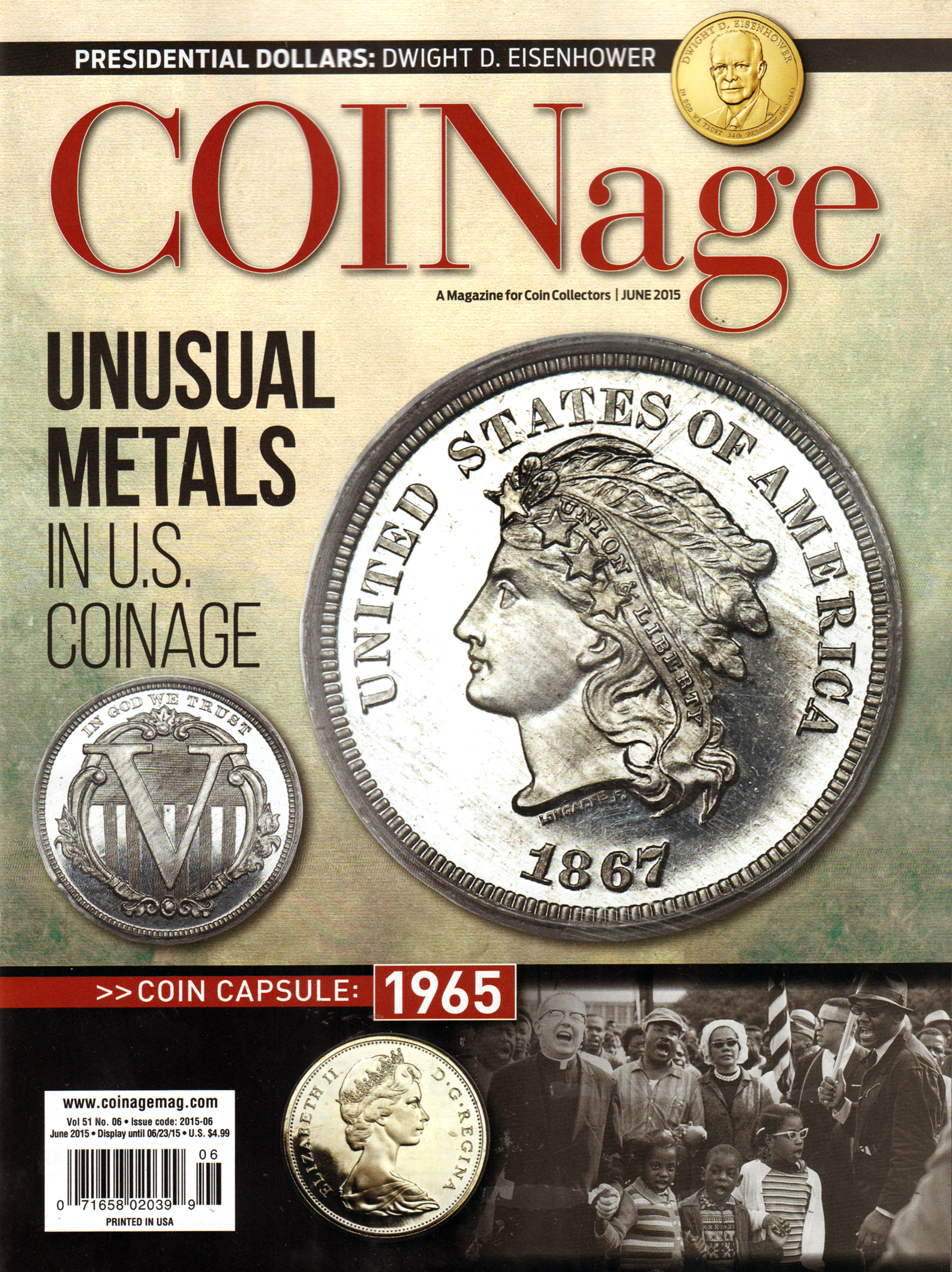 Coinage June 01, 2015 Issue Cover