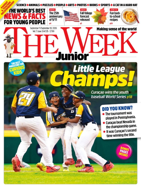 The Week Junior September 11, 2026 Issue Cover