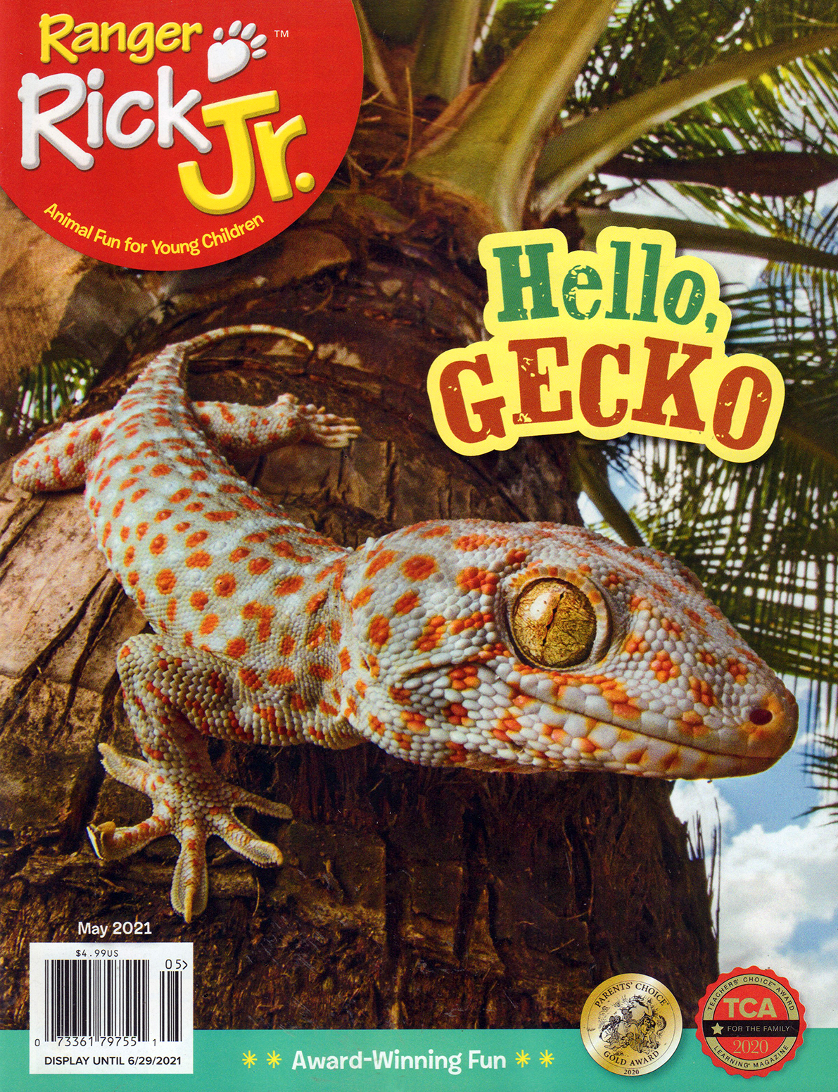 Ranger-Rick-Jr May 01, 2021 Issue Cover