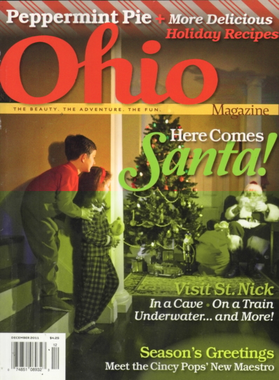 Ohio Magazine December 01, 2011 Issue Cover