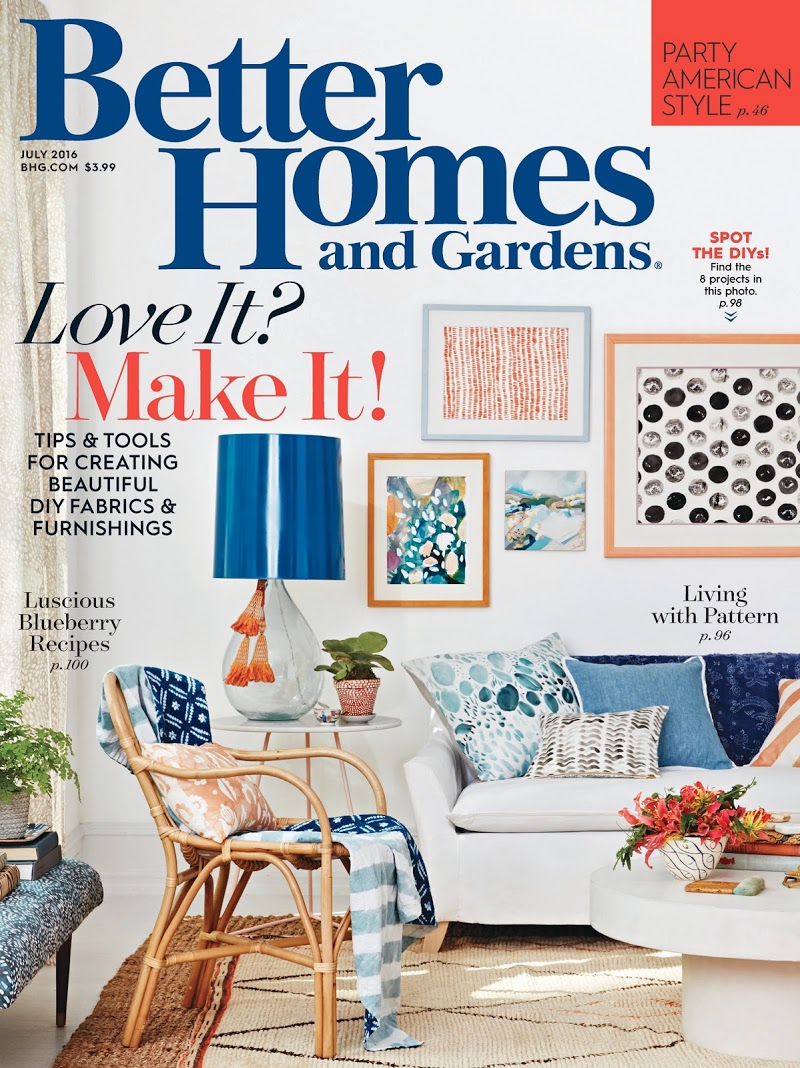 Better-Homes-and-Gardens July 01, 2016 Issue Cover