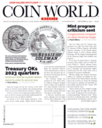 Coin-World-Weekly September 19, 2022 Issue Cover