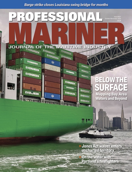 Professional Mariner October 01, 2026 Issue Cover