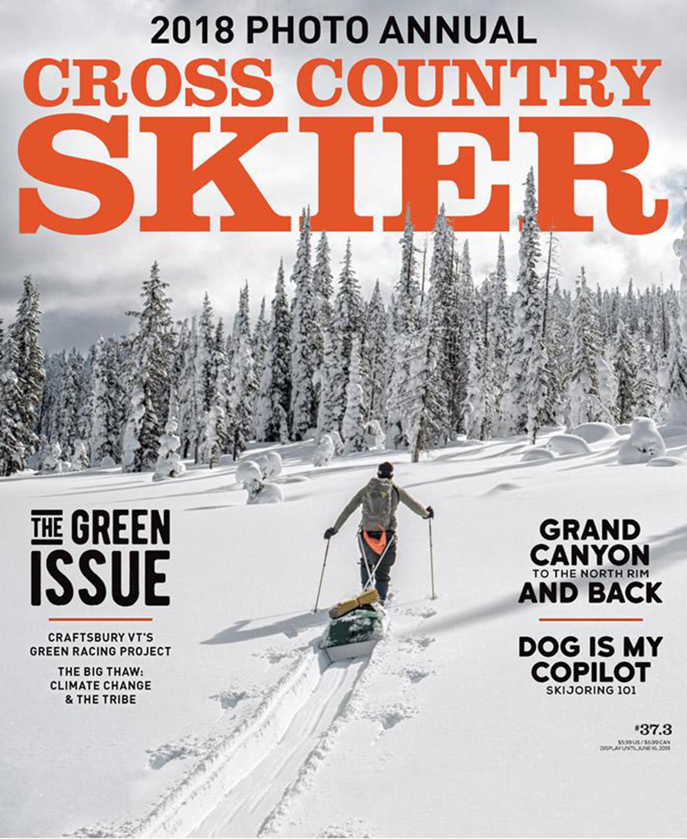 Cross-Country-Skier April 01, 2018 Issue Cover