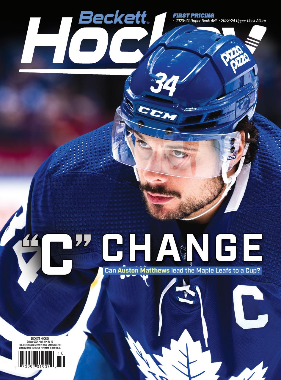 Beckett-Hockey October 01, 2024 Issue Cover