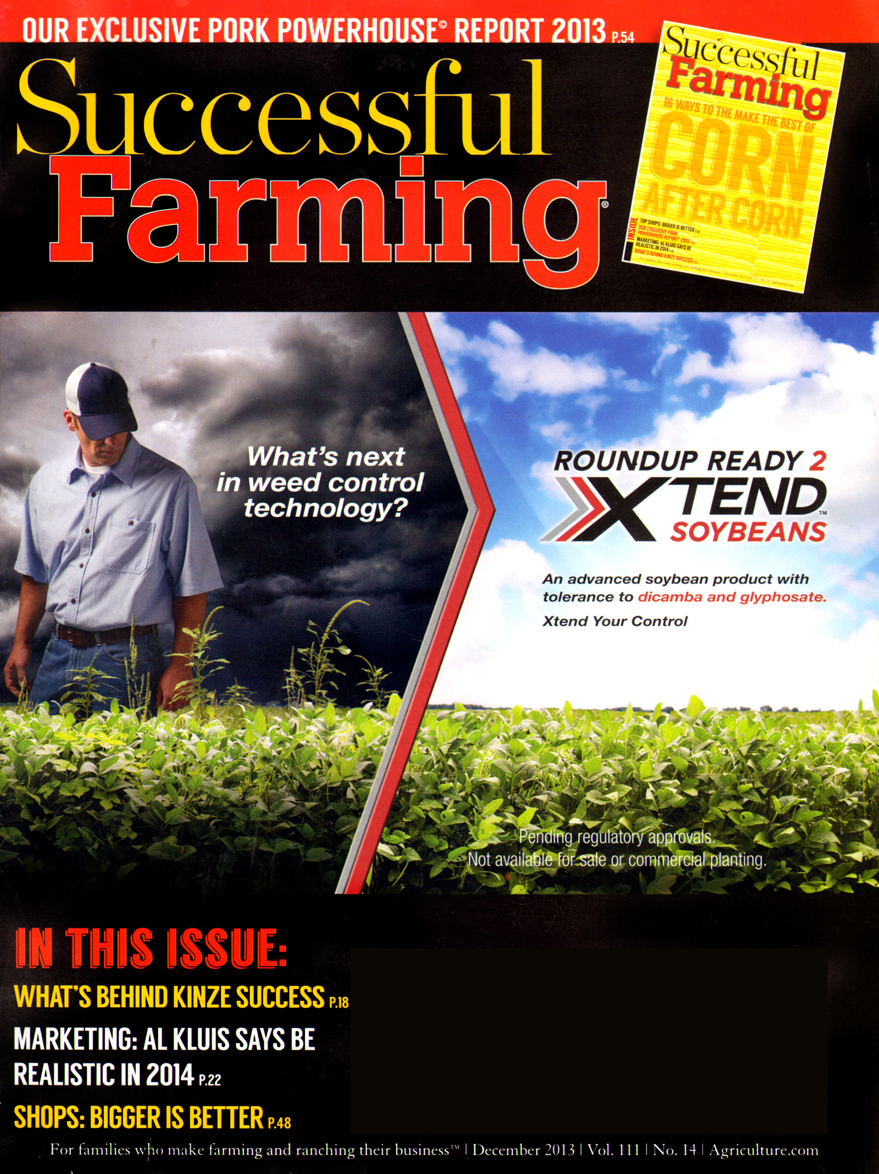 Successful-Farming December 01, 2013 Issue Cover
