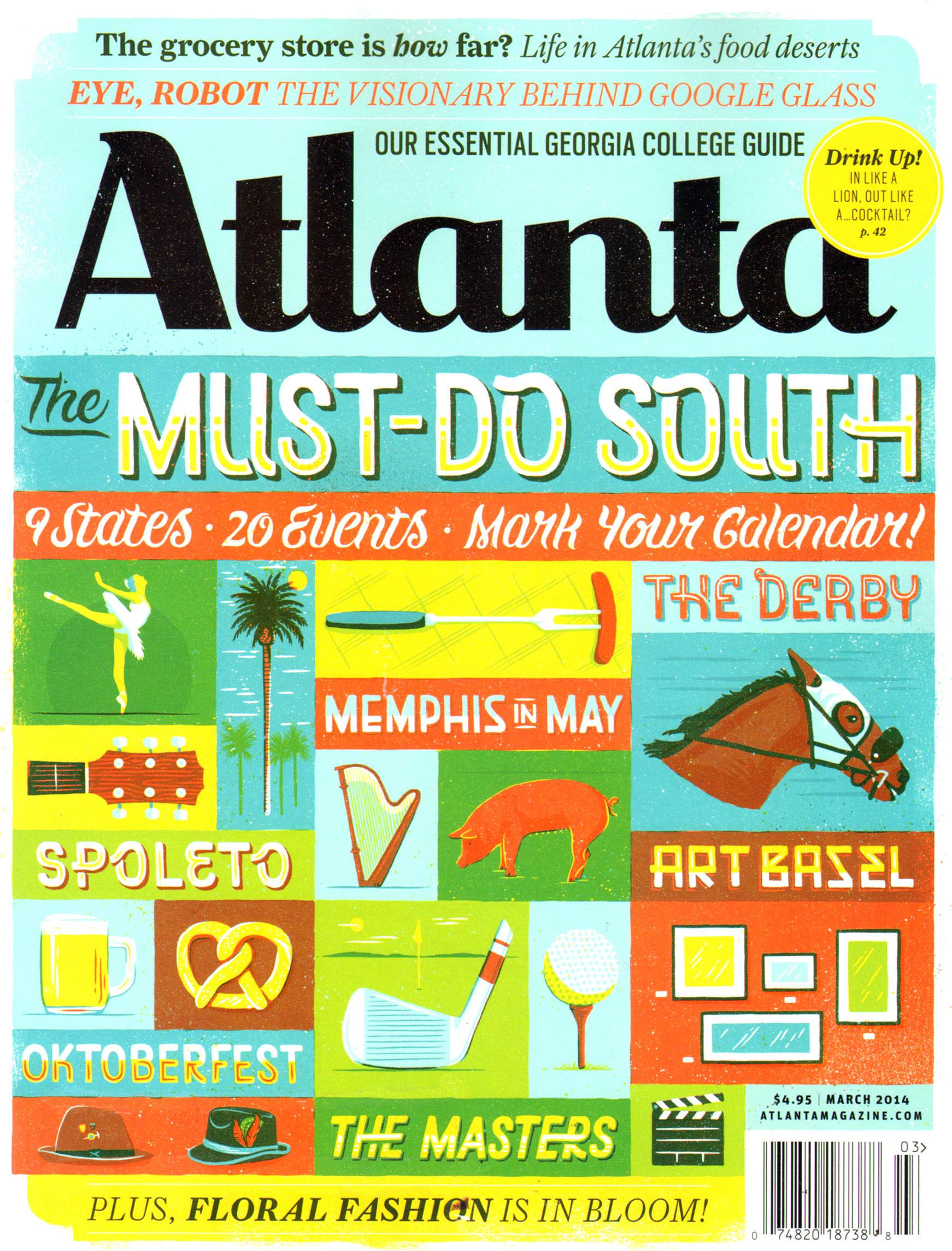 Atlanta-Magazine March 01, 2014 Issue Cover