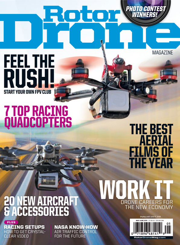 Rotor-Drone-Pro May 01, 2018 Issue Cover