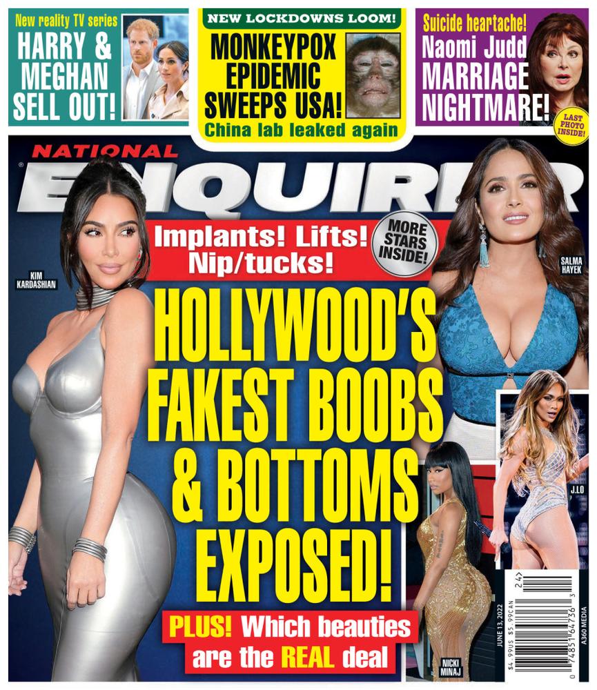national-enquirer June 13, 2022 Issue Cover