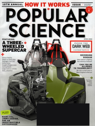 Popular Science April 01, 2015 Issue Cover